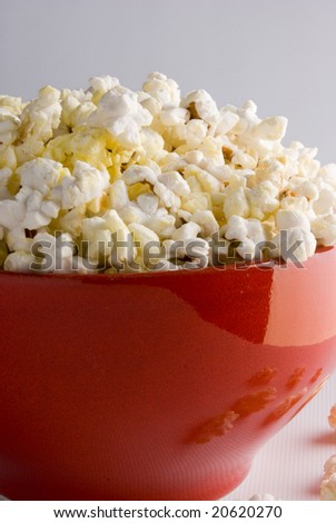 Red Bowl of Popcorn 3