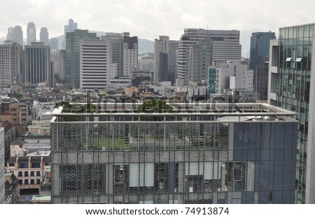 office building complex in seoul korea