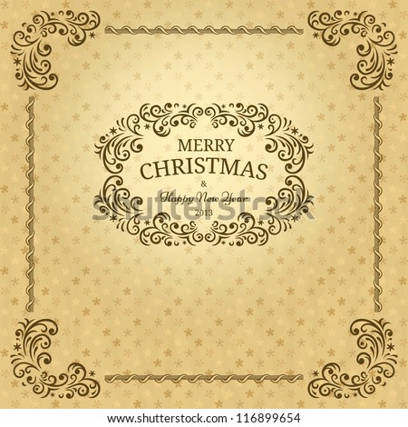 Christmas greeting card Christmas greeting card