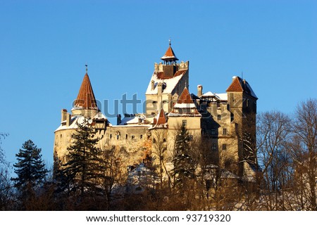 Bran Castle - Dracula`s Castle. Bram Stoker, who fashioned portions of his character Count Dracula based on aspects of Vlad the Impaler, used Bran Castle as his model for Dracula's castle