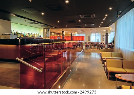 Interiors - hotel  (bar/restaurant)