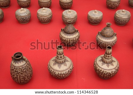 Ancient Ceramic art called \