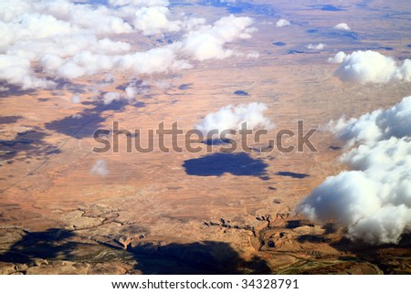 cloud over desert plain in colorado