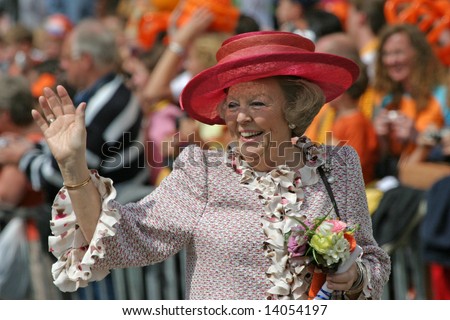 June 2008 - Queen Beatrix of the Netherlands during official public visit to the city of The Hague, Netherlands