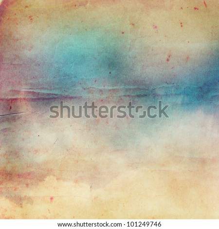 Vintage Paper Texture For Background
