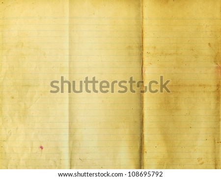 Old folder paper texture for background