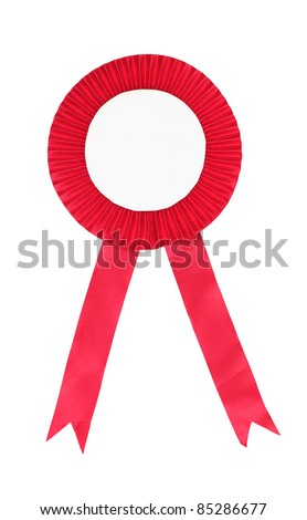 Red Award Ribbon