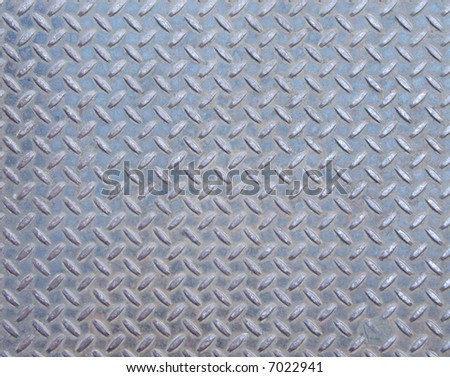 Diamondplate metal panel