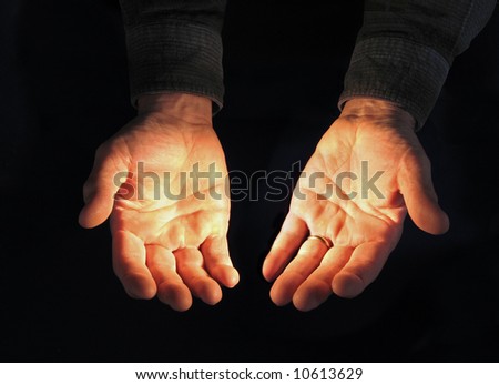 open hand clipart. stock photo : Open hands,
