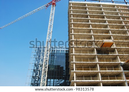 A new mega construction in Rome in the EUR district 038