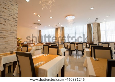 Restaurant in a luxury hotel