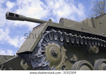 Soviet tank of the World War II