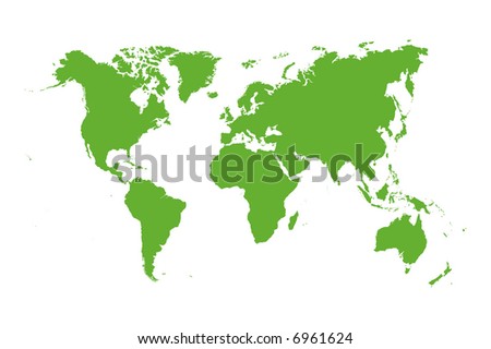 world map vector image. stock vector : Vector world