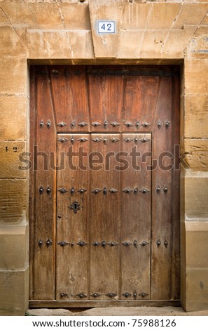 Architectural Door Detail