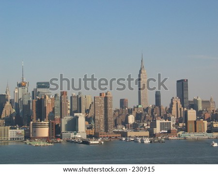 New York City Skyline including Empire State Building