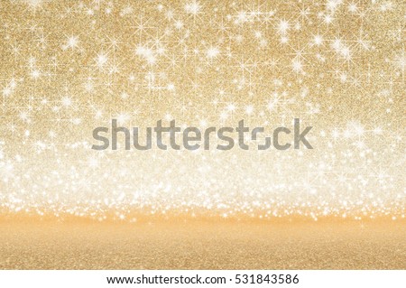 glitter sparkle gold background, Defocused abstract gold lights on background