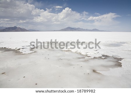 Bonneville Salt Flats, Great Salt Lake Desert, northwestern Utah, United States