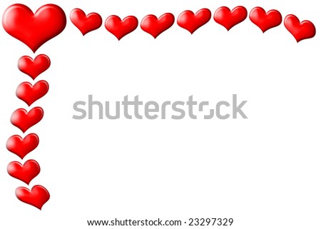 valentines day hearts wallpaper. stock photo : valentines day