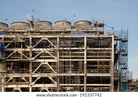 Liquefied natural gas Refinery Factory with LNG storage tank using for Oil and gas industry