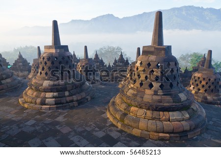stock photo : Borobudur Temple