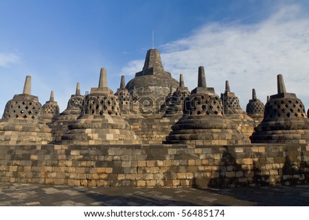 stock photo : Borobudur Temple