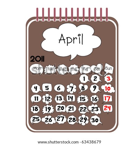 calendar april 2011 images. 2011+calendar+april
