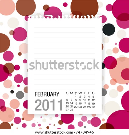 february calendar wallpaper 2011. spanish february calendar