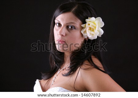 stock photo Spanish girl