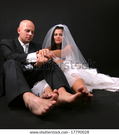 getting married barefoot