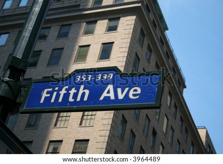 new york city street signs. Street SIgn in New York