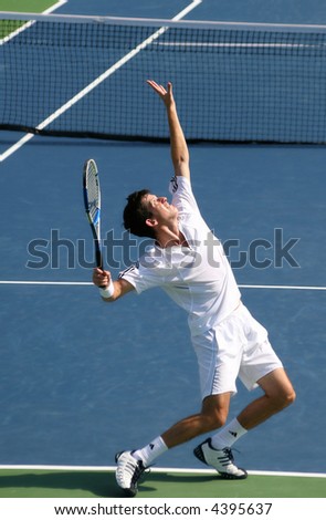 Professional Tennis Serve