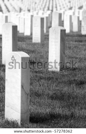 headstones for children. stock photo : Headstones at