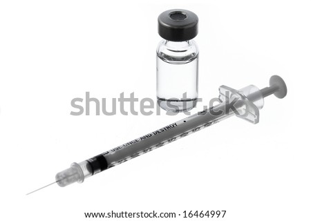 needle and vial