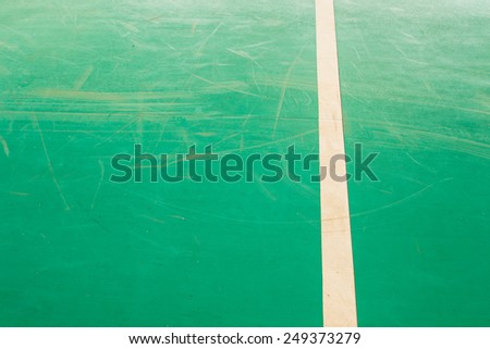 Green Court indoor stadium texture
