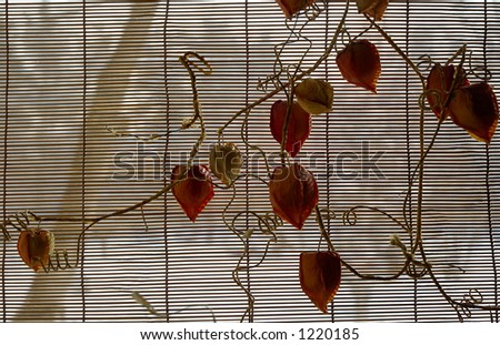Window plant decoration