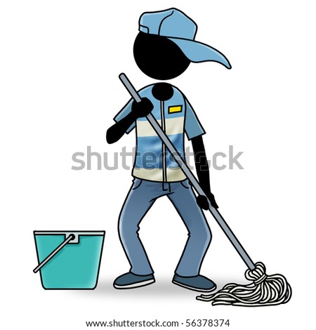 Free Image Stock on Icon Of People At Work   Cleaner  Stock Photo 56378374   Shutterstock