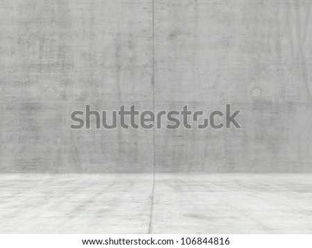 concrete room