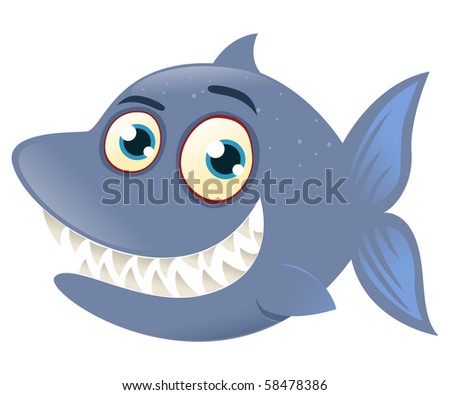 Shark People Cartoon