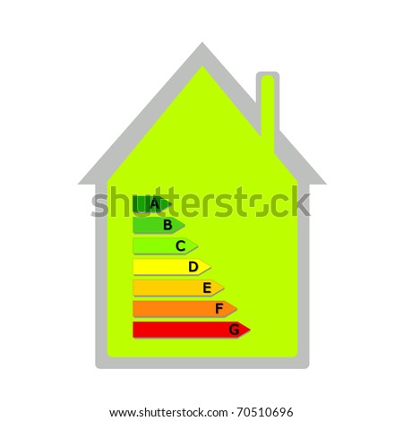 Green House with energy classification
