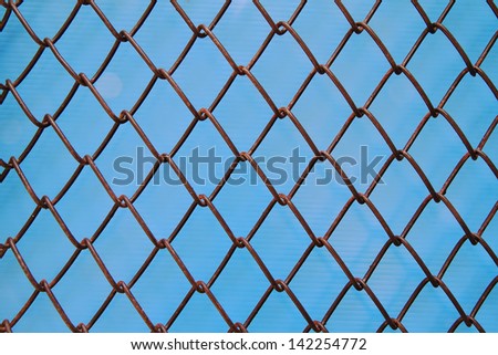 iron net background