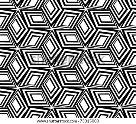 geometric patterns black and white. stock vector : Geometric black