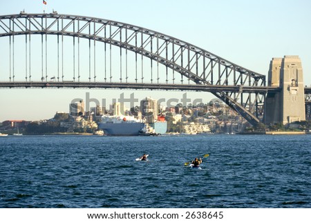 Sea Kayaks at Sydney Harbor