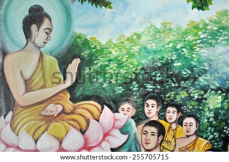 buddha teach monk Buddhist All Saints\' Day