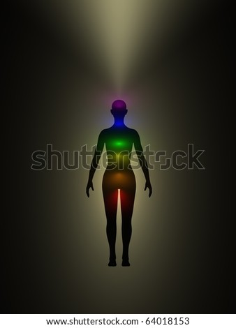 Human energy body, aura, chakra, energy