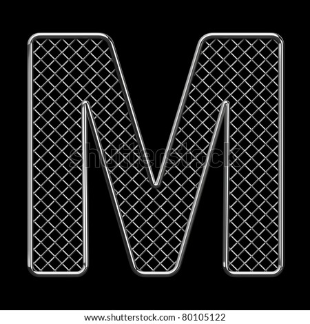 Stylish M Alphabet