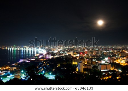 of Pattaya city ,Thailand