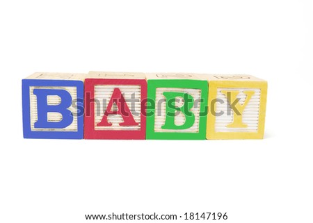 baby block alphabet