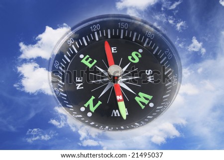 Composite of Compass and Clouds