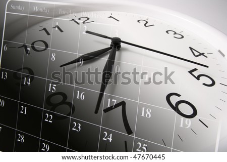 Emerald eyes Stock-photo-composite-of-clock-and-calendar-47670445