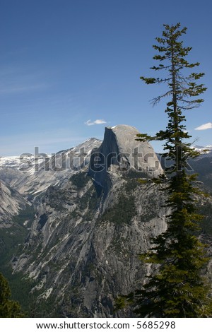 Half Dome Viewed from Glacier Point